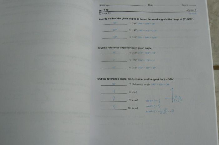 Abeka algebra 2 quiz 29