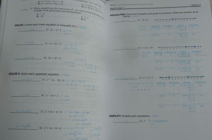 Abeka algebra 2 quiz 29